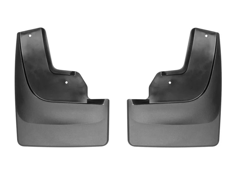 WeatherTech 17+ Ford F-150 Raptor No Drill Mudflaps - Black - Main Product View
