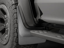 Load image into Gallery viewer, WeatherTech 17+ Ford F-150 Raptor No Drill Mudflaps - Black - Side View