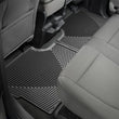 Load image into Gallery viewer, WeatherTech 17+ Ford F-250 / F-350 / F-450 / F-550 Crew Cab Rear Rubber Mats - Black - Side View