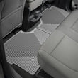 Load image into Gallery viewer, WeatherTech 17+ Ford F-250 / F-350 / F-450 / F-550 Crew Cab Rear Rubber Mats - Grey - Side View