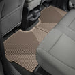 Load image into Gallery viewer, WeatherTech 17+ Ford F-250 / F-350 / F-450 / F-550 Crew Cab Rear Rubber Mats - Tan - Side View