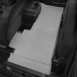 Load image into Gallery viewer, WeatherTech 17+ Ford F-250 Supercab Rear FloorLiner - Grey w/ First Row Bucket Seats - Installation View