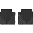 Load image into Gallery viewer, WeatherTech 17+ GMC Acadia / Acadia Denali Rear Rubber Mats - Black - Main Product View