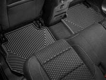 Load image into Gallery viewer, WeatherTech 17+ GMC Acadia / Acadia Denali Rear Rubber Mats - Black - Side View