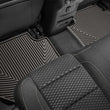 Load image into Gallery viewer, WeatherTech 17+ GMC Acadia / Acadia Denali Rear Rubber Mats - Cocoa - Side View
