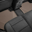 Load image into Gallery viewer, WeatherTech 17+ GMC Acadia / Acadia Denali Rear Rubber Mats - Tan - Side View