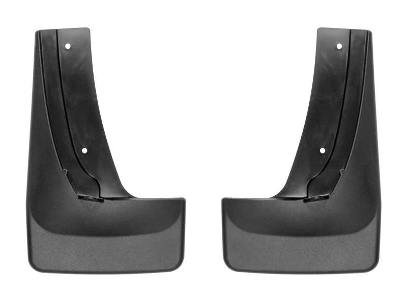 WeatherTech 17+ GMC Acadia/Acadia Denali (Works w/ All Terrain Package) No Drill Mudflaps - Black - Main Product View