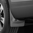 Load image into Gallery viewer, WeatherTech 17+ Honda Ridgeline No Drill Rear Mudflaps - Black - Side View
