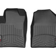 Load image into Gallery viewer, WeatherTech 17+ Hyundai Elantra Sedan Front FloorLiner - Black - Main Product View