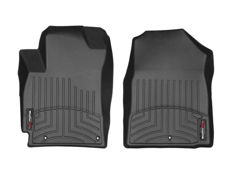 WeatherTech 17+ Hyundai Elantra Sedan Front FloorLiner - Black - Main Product View