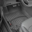 Load image into Gallery viewer, WeatherTech 17+ Hyundai Elantra Sedan Front FloorLiner - Black - Back View