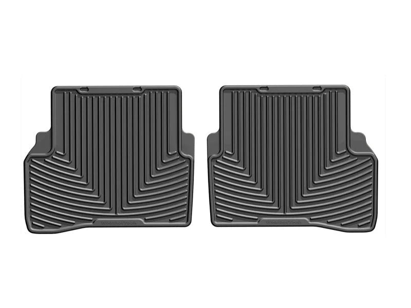 WeatherTech 17+ Mercedes-Benz E-Class Rear Rubber Mats - Black - Main Product View