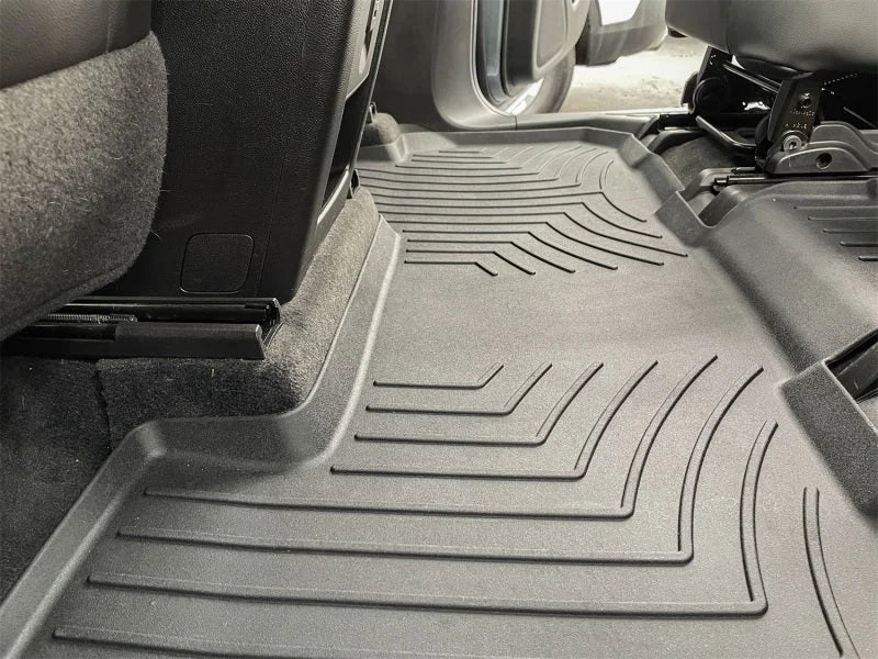 WeatherTech 18-23 Chevrolet Traverse w/2nd Row Bench or Bucket Rear FloorLiner HP - Black - Additional View 8