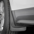 Load image into Gallery viewer, WeatherTech 18-24 Chevrolet Equinox No Drill Mudflaps - Black - Side View