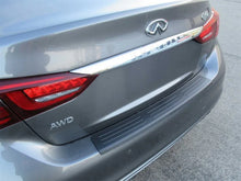Load image into Gallery viewer, WeatherTech 18-24 Infiniti Q50 BumperTopper - Black - Main Product View