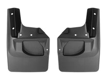 Load image into Gallery viewer, WeatherTech 18+ Jeep Wrangler JL No Drill Mudflaps - Black - Main Product View
