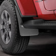 Load image into Gallery viewer, WeatherTech 18+ Jeep Wrangler JL No Drill Mudflaps - Black - Side View