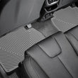 Load image into Gallery viewer, WeatherTech 19-20 Hyundai Santa Fe Rear Rubber Mats - Grey - Side View