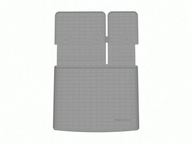 WeatherTech 19-22 Jeep Cherokee KL (w/Cargo Floor in Highest Pos) Seatback Cargo Liner HP - Grey - Main Product View