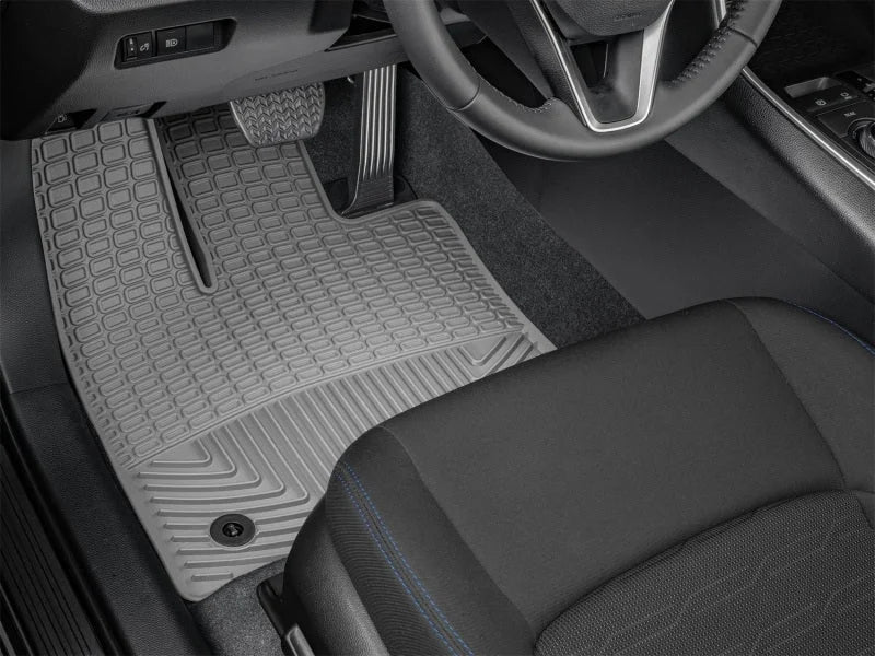WeatherTech 19-22 Toyota RAV4 / 21-22 Toyota Venza Front Rubber Floor Mats - Grey - Side View