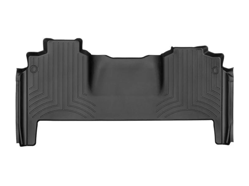 WeatherTech 19-23 RAM 2500/3500 Crew Cab/Mega Cab Rear FloorLiner - Black - Main Product View