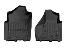 Load image into Gallery viewer, WeatherTech 19-23 Ram 4500/5500 Vinyl Front FloorLiner - Black (Crew Cab w/PTO) - Main Product View