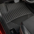 Load image into Gallery viewer, WeatherTech 19-24 Kia Forte 1st Row Front All-Weather Floor Mats - Black - Main Product View