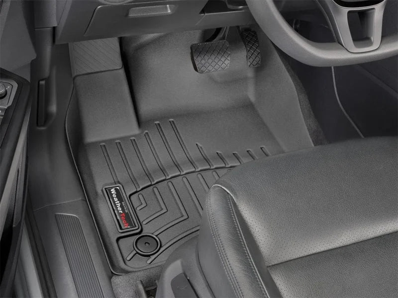WeatherTech 19-24 Volkswagen Atlas Front FloorLiner - Black - Side View