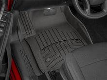 Load image into Gallery viewer, WeatherTech 19-25 Chevy Silverado Double Cab Bench Front FloorLiner HP - Black - Main Product View