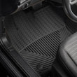 Load image into Gallery viewer, WeatherTech 19-25 Volkswagen Jetta 1st Row Front All-Weather Floor Mats - Black - Side View