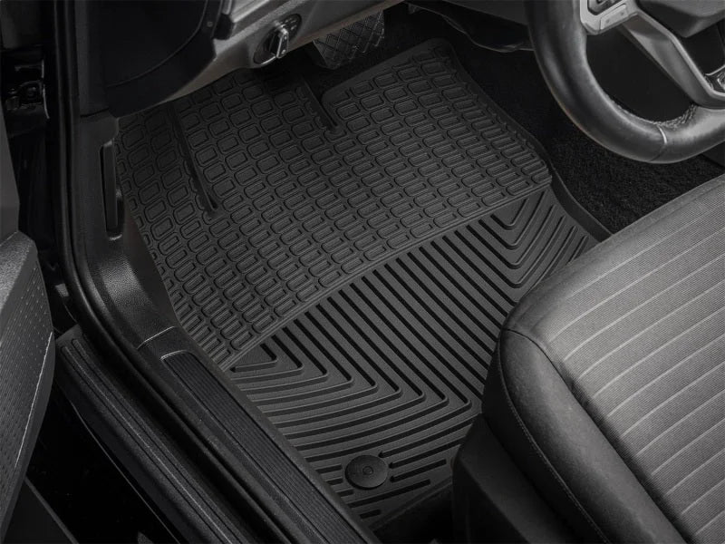 WeatherTech 19-25 Volkswagen Jetta 1st Row Front All-Weather Floor Mats - Black - Side View
