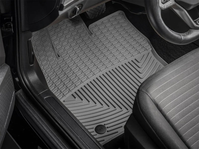 WeatherTech 19-25 Volkswagen Jetta 1st Row Front All-Weather Floor Mats - Grey - Side View