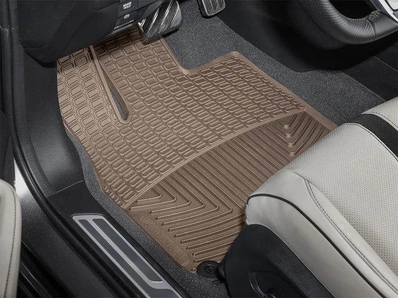 WeatherTech 19-26 Acura RDX 1st Row Front All-Weather Floor Mats - Tan - Side View