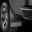 Load image into Gallery viewer, WeatherTech 19+ Dodge Ram w/ Factory Flares Front No Drill Mudflaps - Black