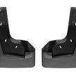 Load image into Gallery viewer, WeatherTech 19+ Dodge Ram w/o Factory Flares Front No Drill Mudflaps - Black - Main Product View