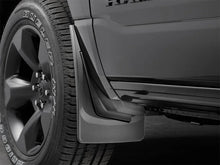 Load image into Gallery viewer, WeatherTech 19+ Dodge Ram w/o Factory Flares Front No Drill Mudflaps - Black - Side View