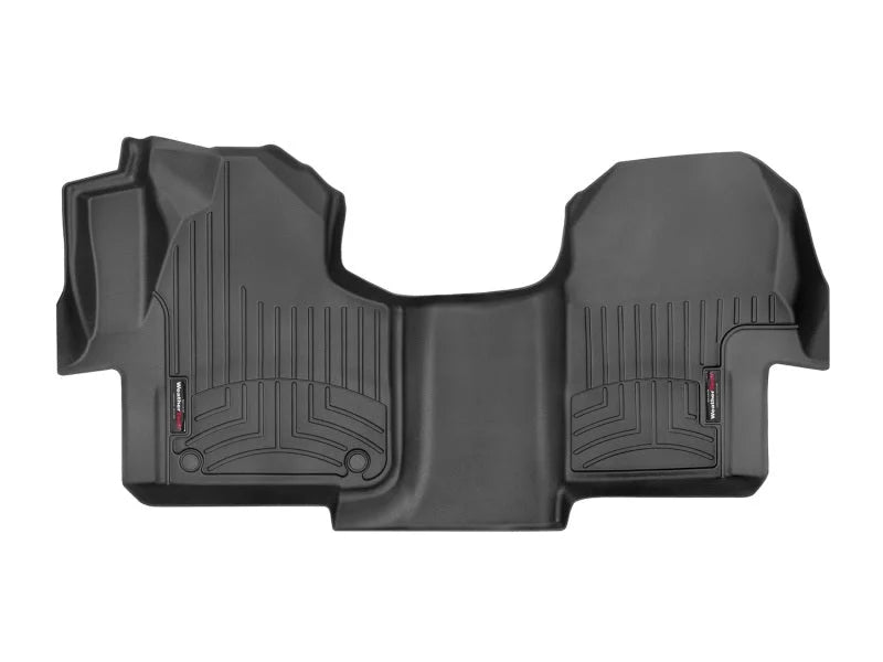 WeatherTech 19+ Mercedes-Benz Sprinter (Crew Van w/o Floor Air Duct) Front FloorLiner - Black - Main Product View