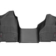 Load image into Gallery viewer, WeatherTech 19+ RAM 2500/3500 Regular Cab w/o Floor Shift &amp; No PTO 1st Row Bench FloorLiner - Black - Main Product View