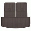 Load image into Gallery viewer, WeatherTech 20-23 Ford Explorer Incl. ST/Hybrid Seatback Cargo Liners HP - Cocoa - Main Product View