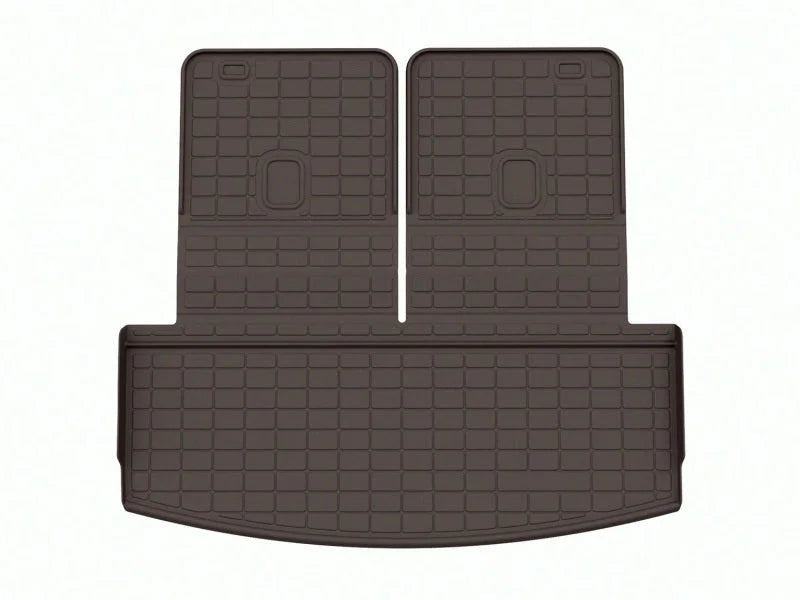 WeatherTech 20-23 Ford Explorer Incl. ST/Hybrid Seatback Cargo Liners HP - Cocoa - Main Product View