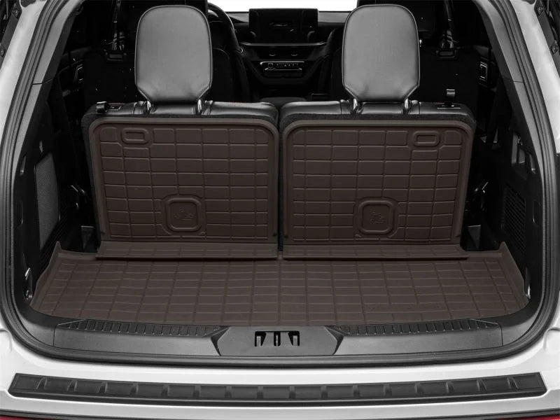 WeatherTech 20-23 Ford Explorer Incl. ST/Hybrid Seatback Cargo Liners HP - Cocoa - Side View