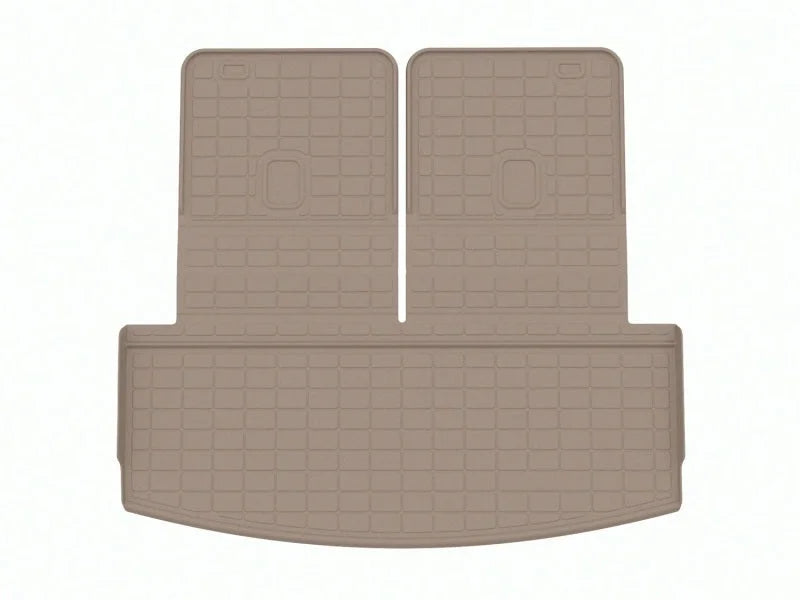 WeatherTech 20-23 Ford Explorer Incl. ST/Hybrid Seatback Cargo Liners HP - Tan - Main Product View