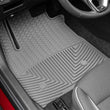 Load image into Gallery viewer, WeatherTech 20-24 Chevrolet TrailBlazer Front Rubber Mats - Grey - Side View