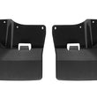 Load image into Gallery viewer, WeatherTech 20-24 GMC Sierra 2500HD/3500HD Front No Drill Mudflaps - Black - Main Product View