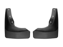 Load image into Gallery viewer, WeatherTech 20+ Ford Explorer Rear No Drill Mudflaps - Black - Main Product View