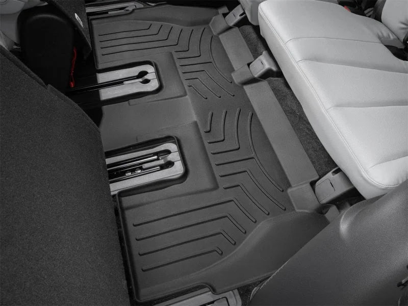 WeatherTech 20+ Hyundai Palisade Third Row FloorLiners - Black - Side View