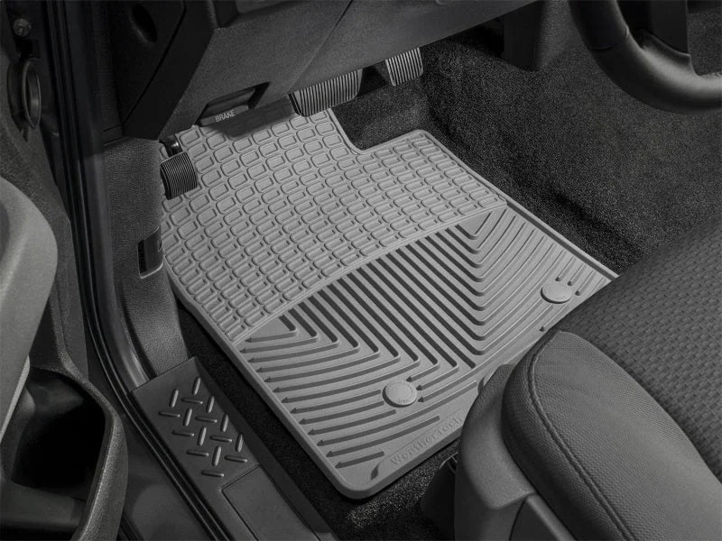 WeatherTech 2007+ Volvo C30 Front Rubber Mats - Grey - Installation View