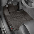 Load image into Gallery viewer, WeatherTech 2008-2013 Infiniti EX35 Front FloorLiner - Cocoa - Installation View