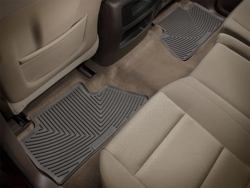 WeatherTech 2008-2015 Lexus LX570 Rear Rubber Mats - Cocoa - Side View