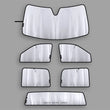 Load image into Gallery viewer, WeatherTech 2009+ Dodge Ram Truck 1500 Crew Cab TechShade Full Vehicle Kit - Main Product View